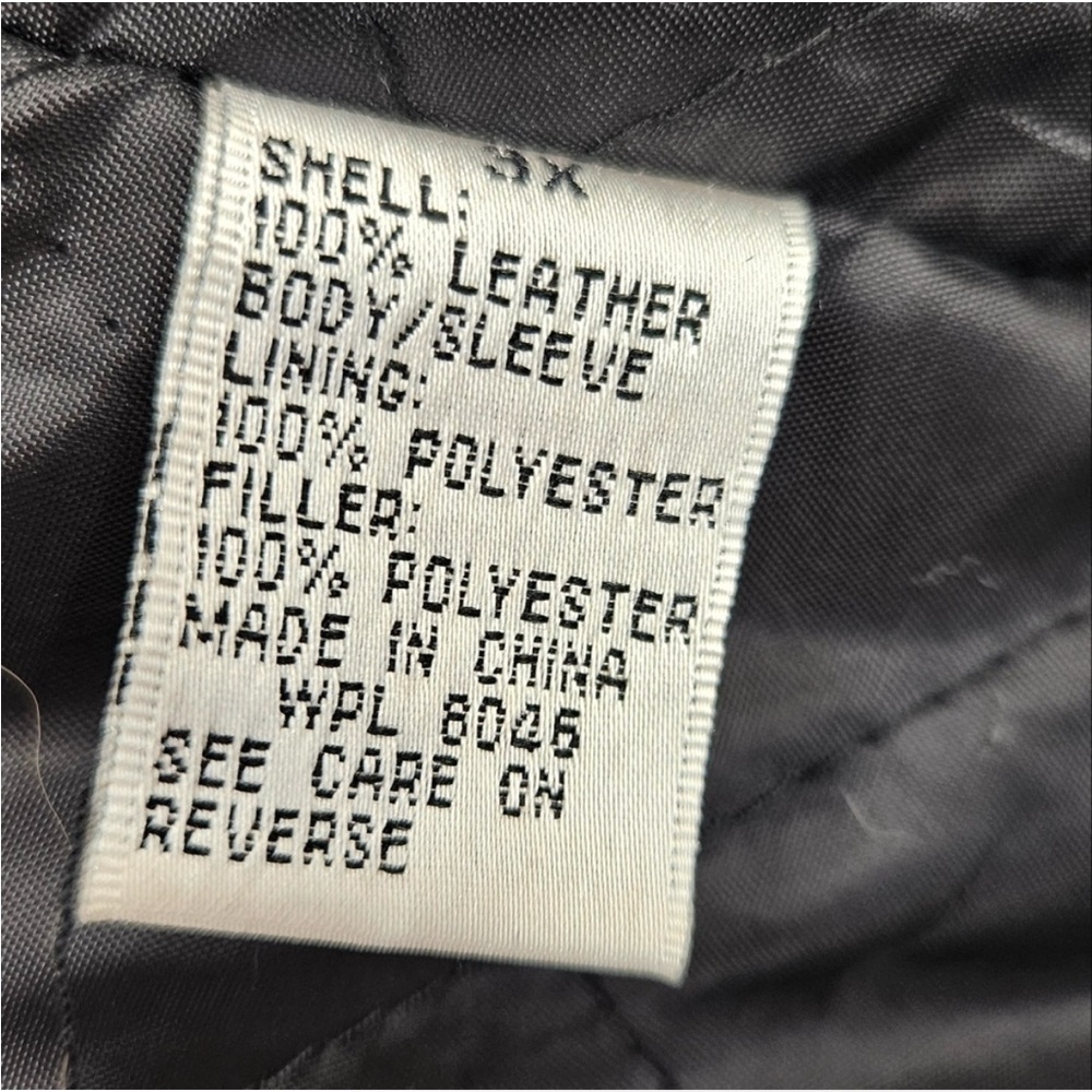 Classic Black Leather Jacket - Picture 7 of 7